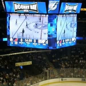 三防产品在美国Tampa体育馆漏斗屏中的应用 三防