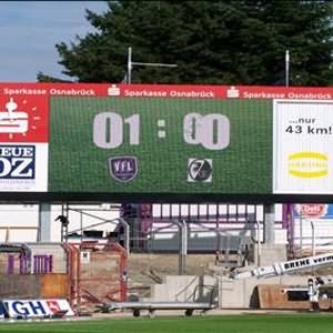 三防产品在德国奥斯纳布足球俱乐部户外显示屏