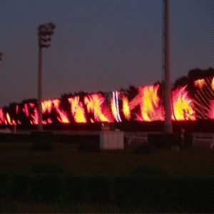 三防产品在东京跑马场户外LED项目中的应用 三防